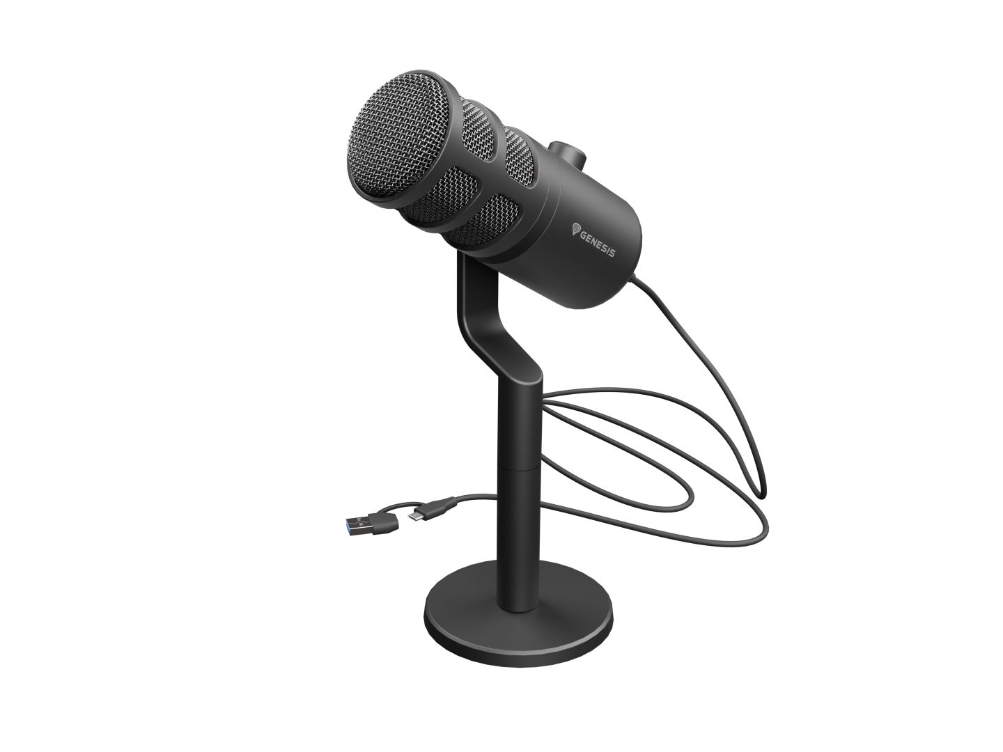 Natec Genesis Radium 350D Gaming microphone Black
