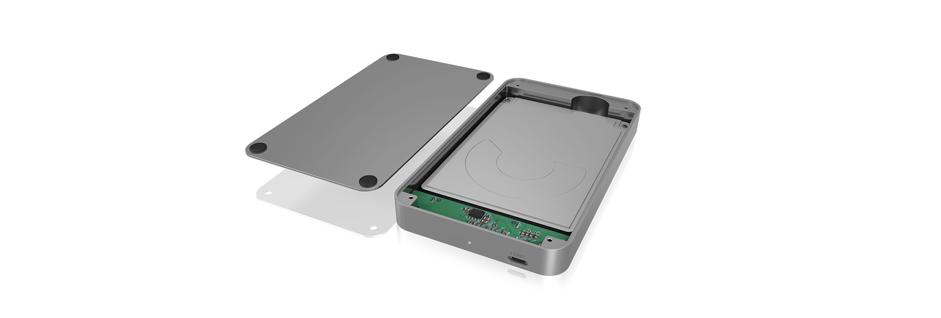 Raidsonic IcyBox IB-247-C31 USB3.1 Type-C (Gen 2) Enclosure for 2,5