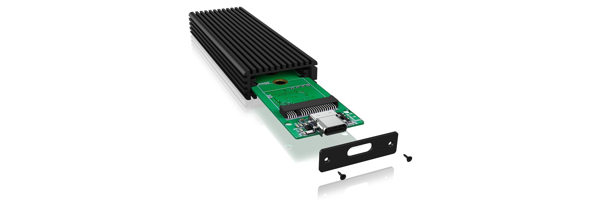 Raidsonic IcyBox IB-1816M-C31 External Type-C enclosure for M.2 NVMe SSD