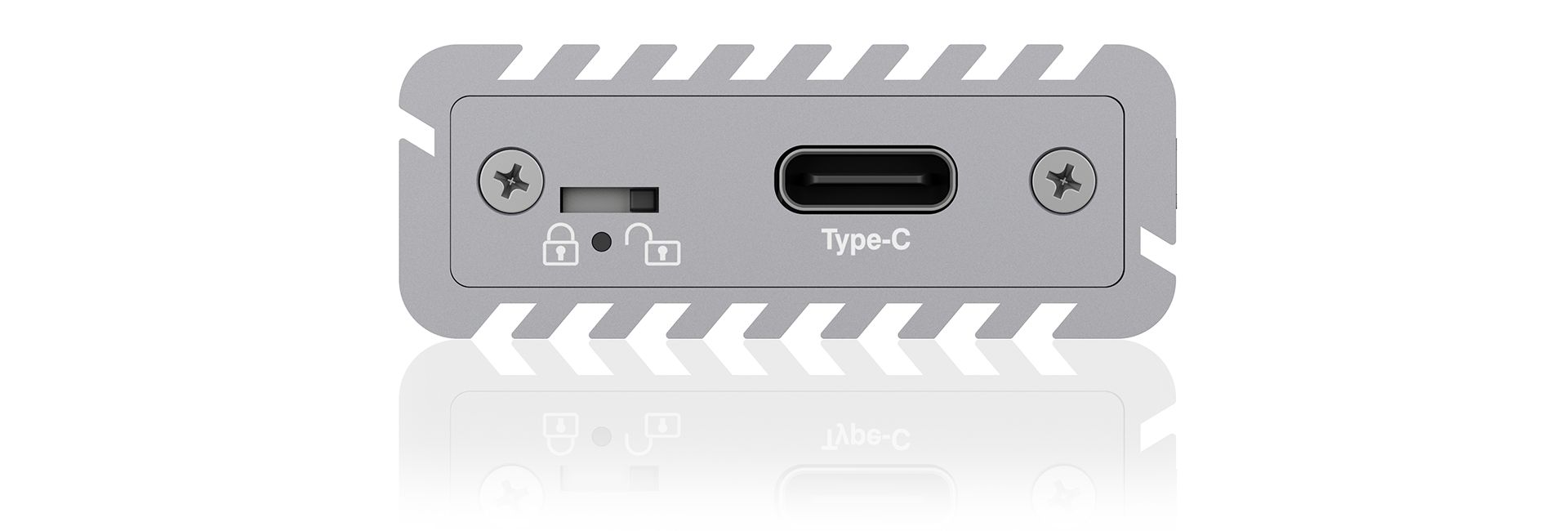Raidsonic IcyBox IB-1817MA-C31 External Type-C enclosure for M.2 NVMe SSD Silver