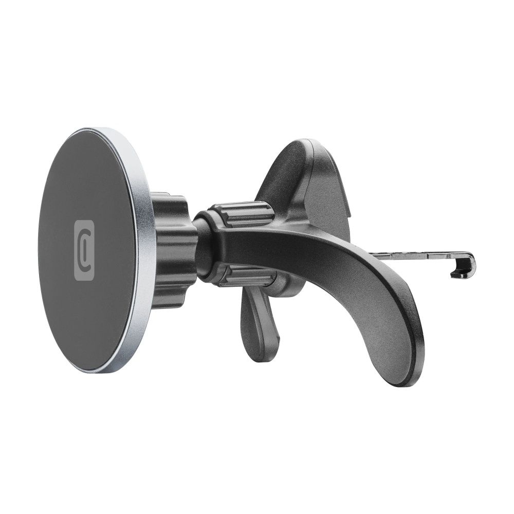 Cellularline Touch Mag Air Vents magnetic holder with attachment to the ventilation grid and MagSafe support Black