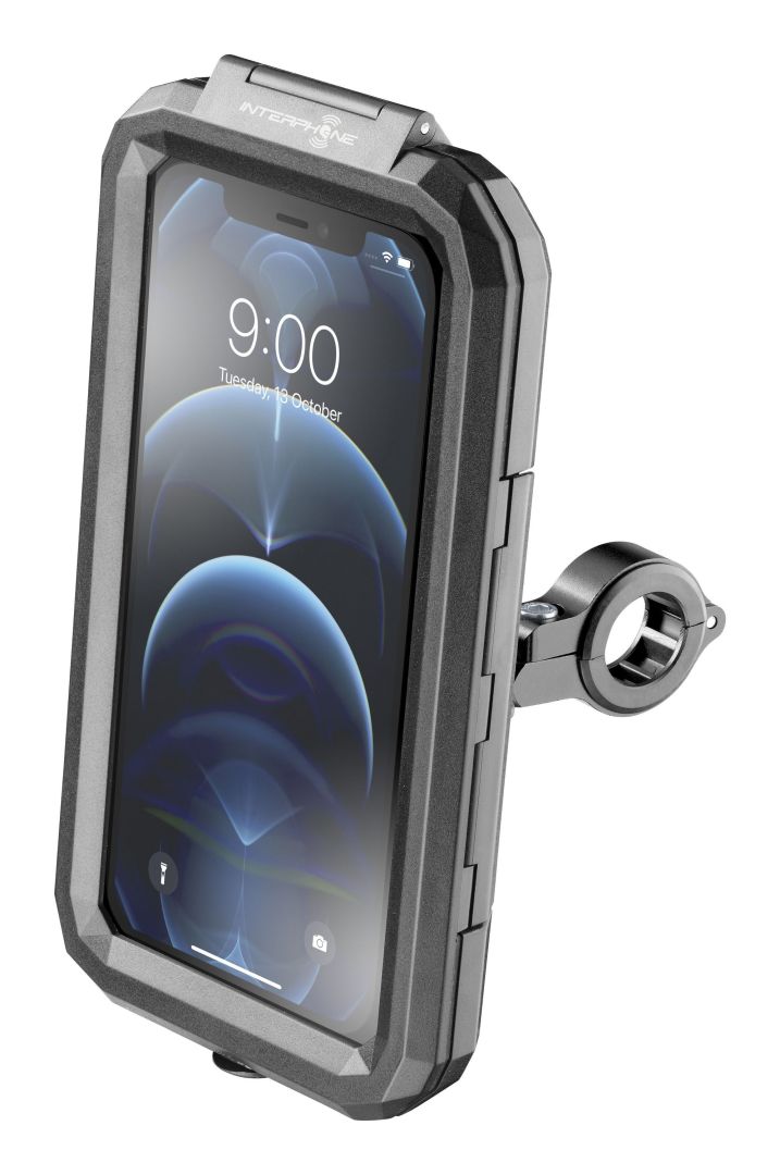 FIXED Universal holder for mobile phones Interphone Armor Pro with handlebar mount, for phones max. 6.5