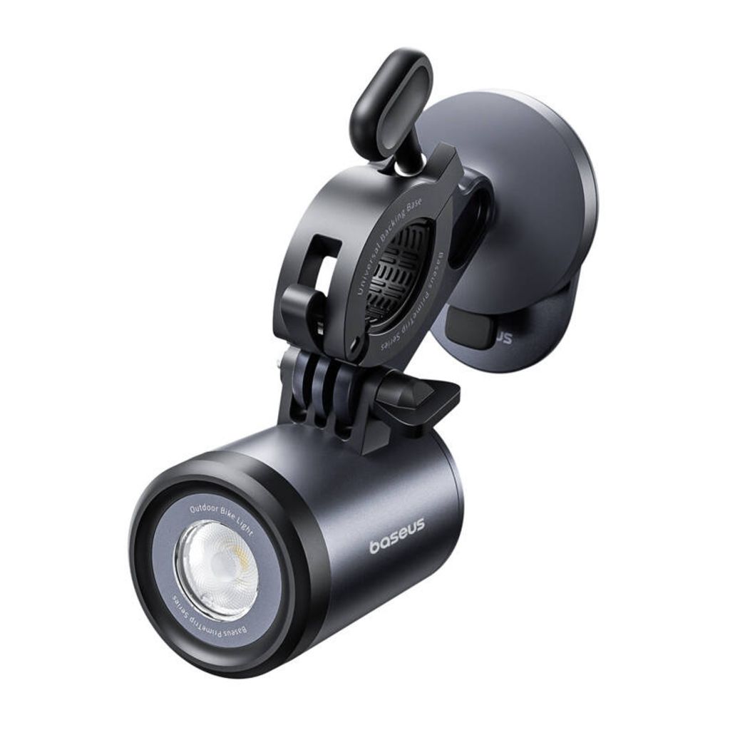 Baseus PrimeTrip 2-in-1 Magnetic Bike Phone Mount & 600LM Dual-Color Light