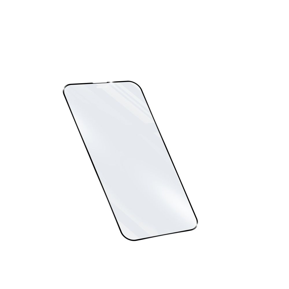 Cellularline Protective tempered glass for the entire CAPSULE display for Apple iPhone 14 PRO, black