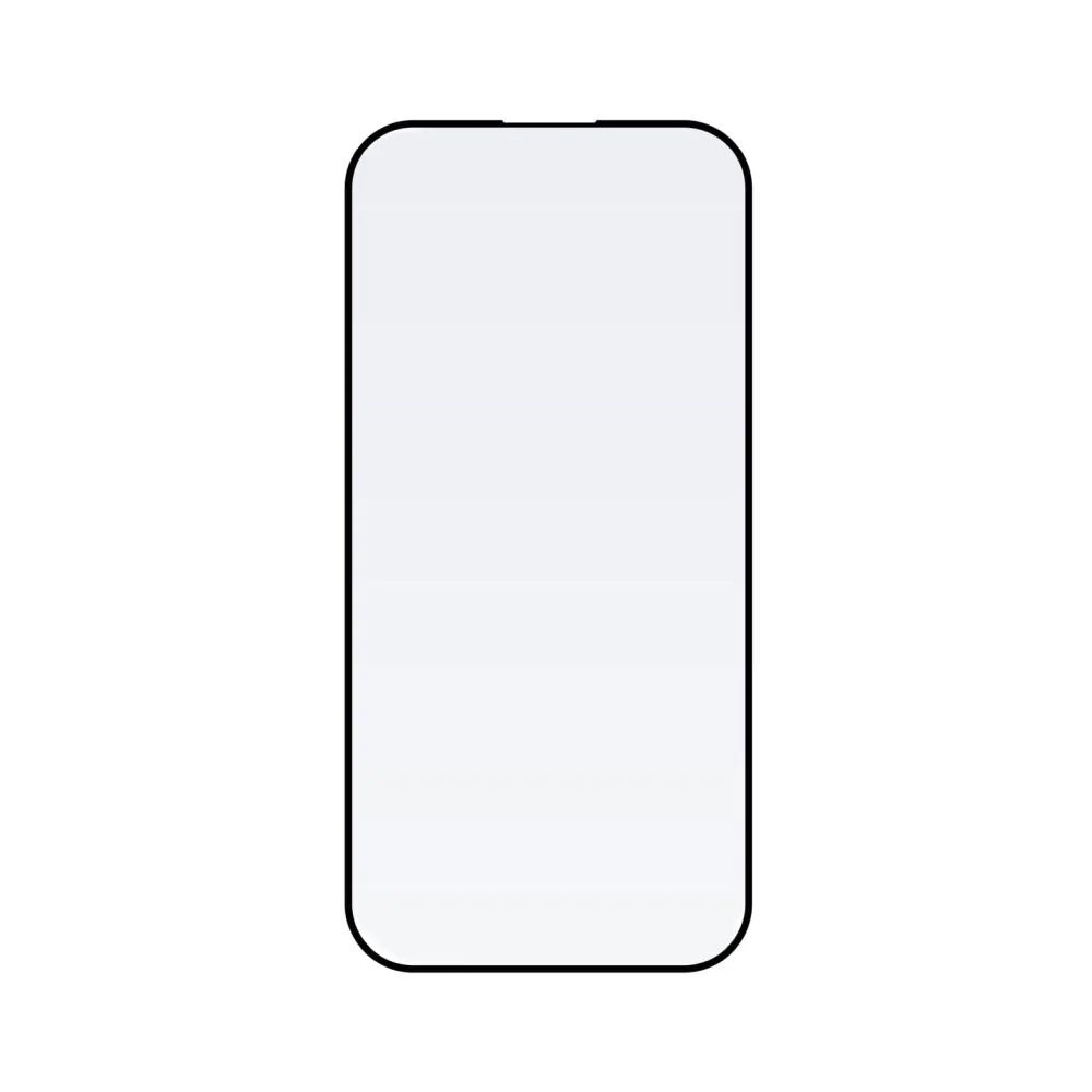 FIXED Rendkívül tartós edzett üveg por elleni aplikátorral Apple iPhone 14 Pro készülékhez, fekete