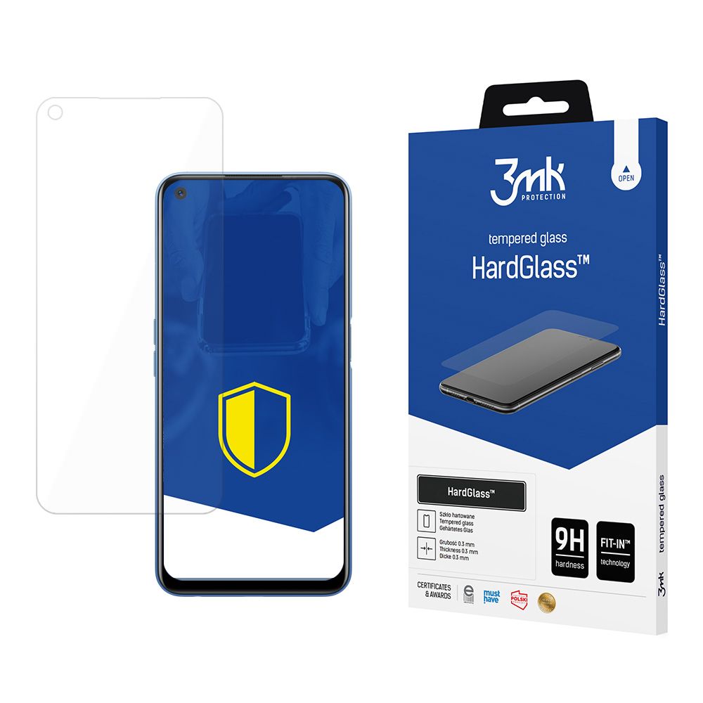 3mk HardGlass edzett üvegfólia 9H Realme 7
