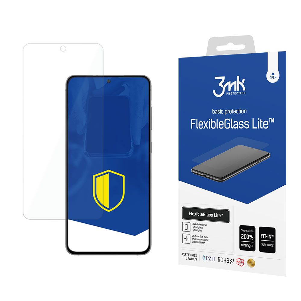 3mk FlexibleGlass Lite hibrid üvegfólia 7H Samsung Galaxy S21 FE 5G