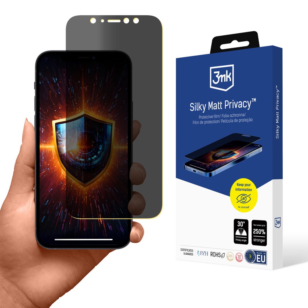 3mk Silky Matt Privacy belátásgátló fólia Apple iPhone 12 Mini