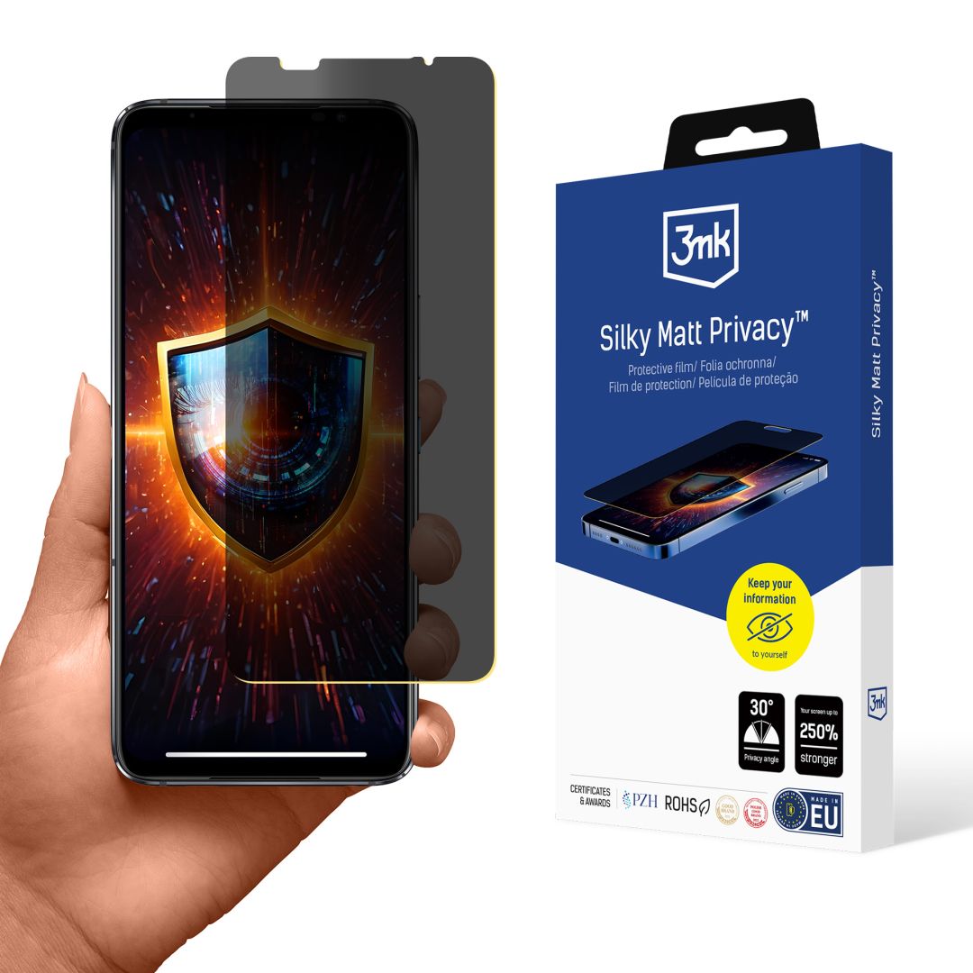 3mk Silky Matt Privacy belátásgátló fólia Asus ROG Phone 6/6 Pro/6D/6D Ultimate