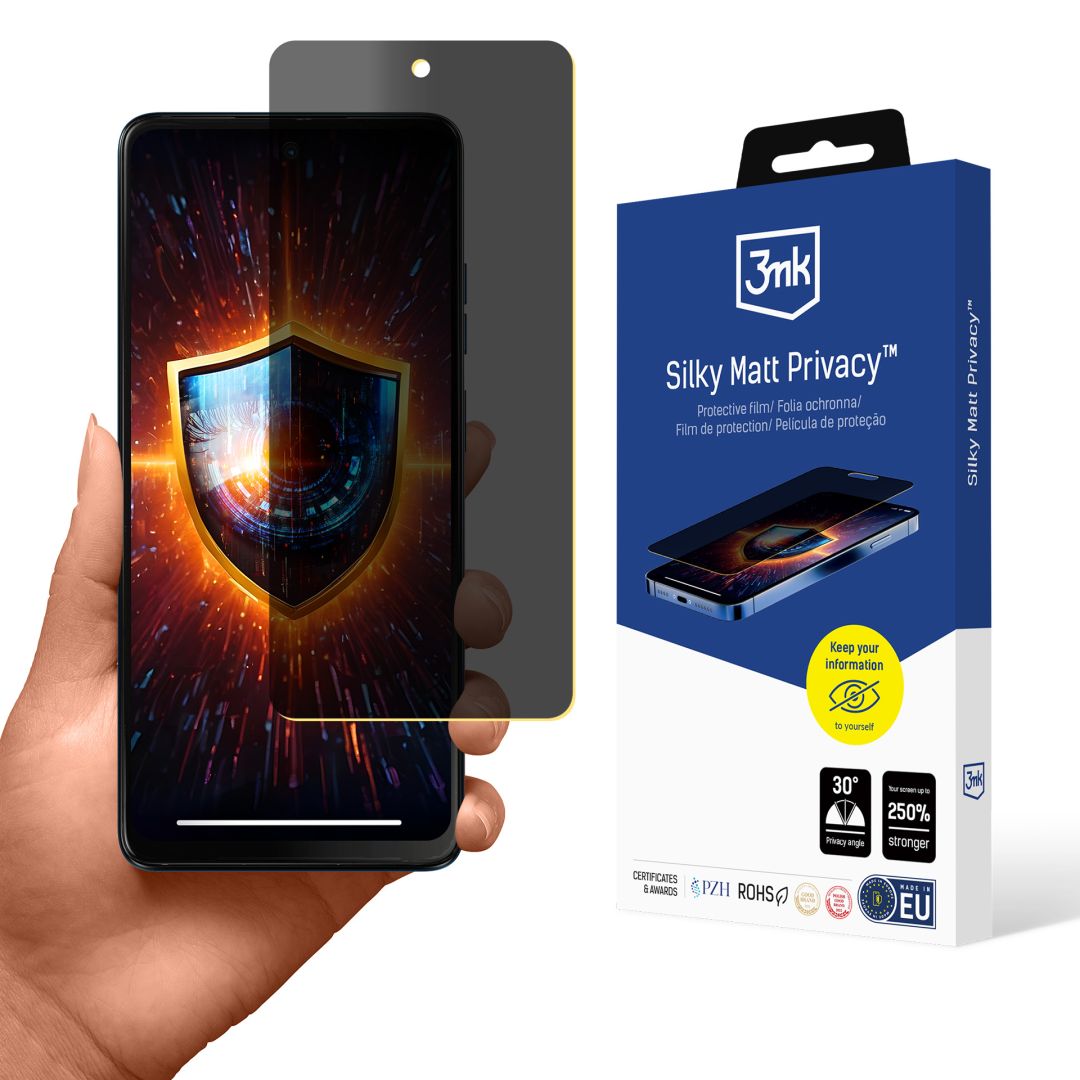 3mk Silky Matt Privacy belátásgátló fólia Motorola Moto G04