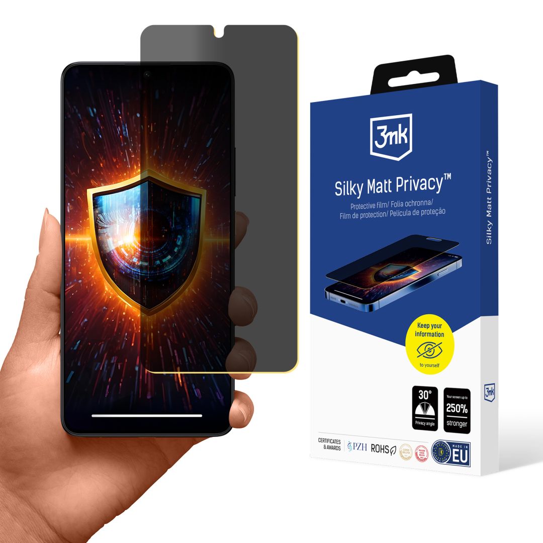 3mk Silky Matt Privacy belátásgátló fólia Poco X6 Pro 5G