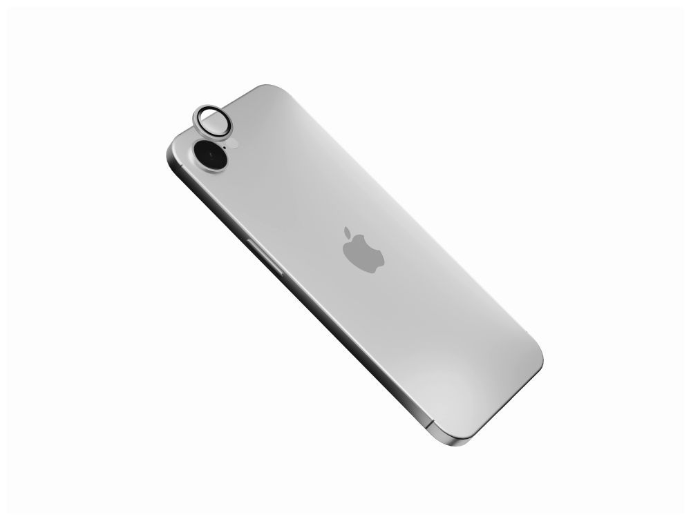 FIXED kamera lencsevédő Apple iPhone 16e, szürke