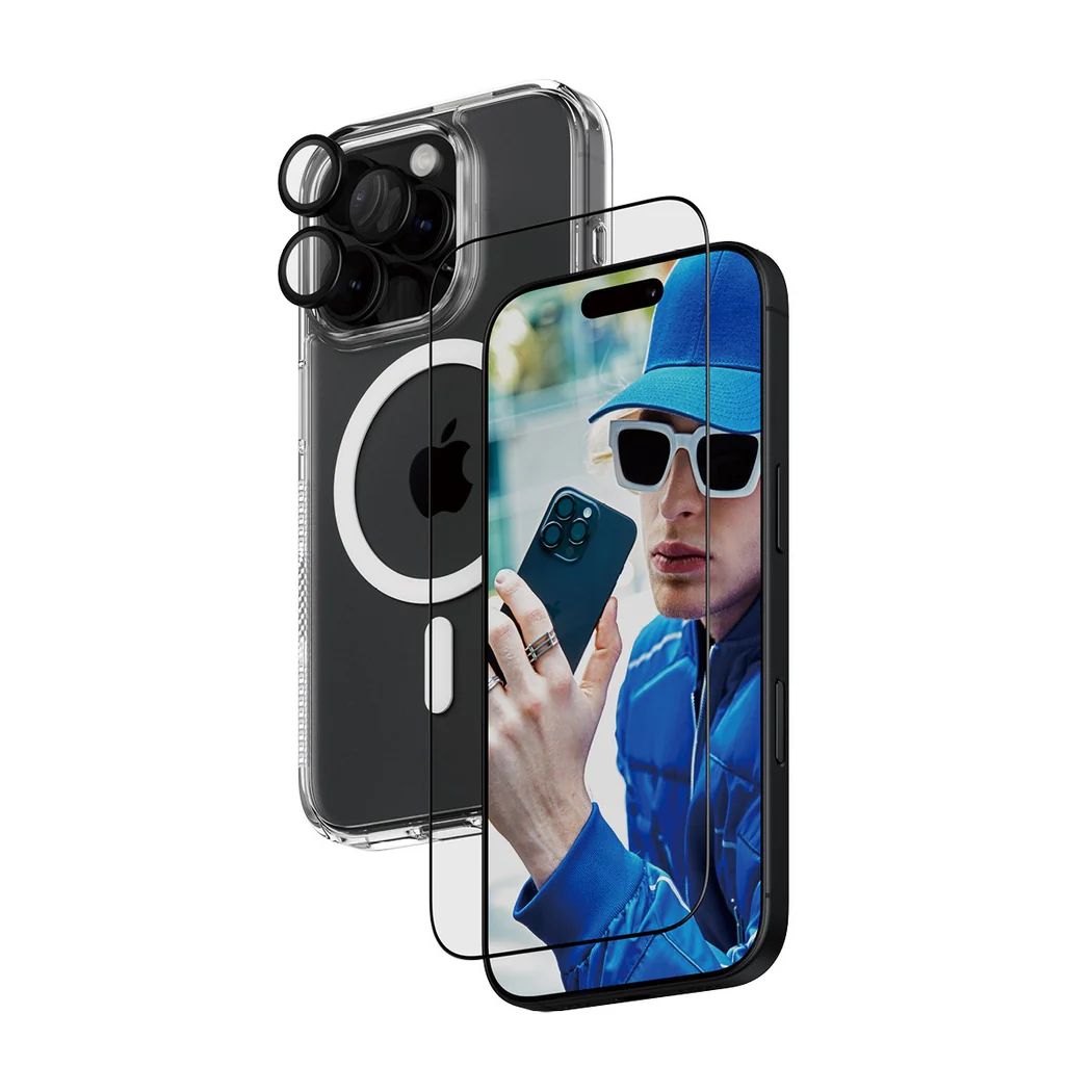 PanzerGlass PanzerGlass 3-in-1 Privacy Protection Bundle for iPhone 16 Pro