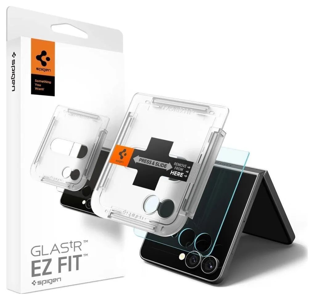 Spigen Glass tR EZ Fit HD 1 Pack for Samsung Galaxy Z Flip7