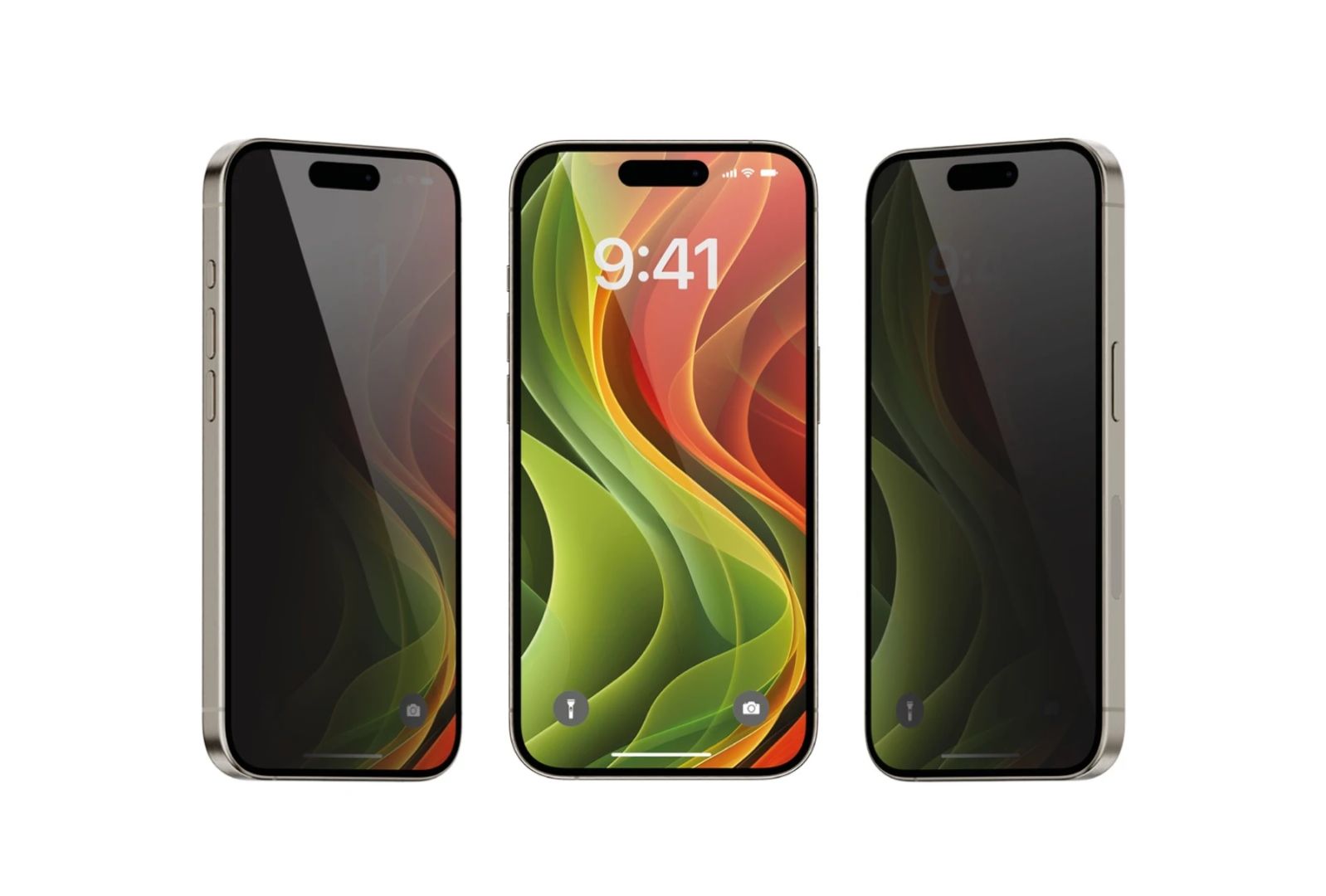 Mobile Origin Screen Guard Privacy with easy applicator for iPhone 17 Pro Max 2 Pack