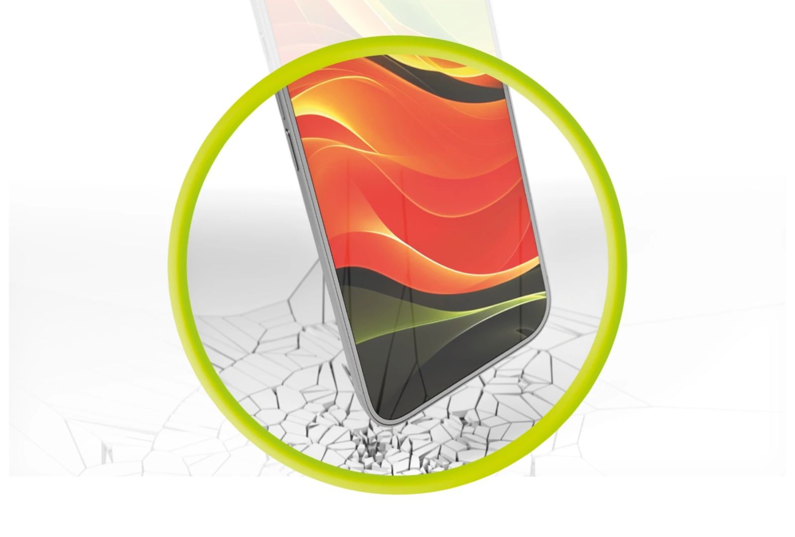Mobile Origin Screen Guard with easy applicator full coverage for iPhone 17