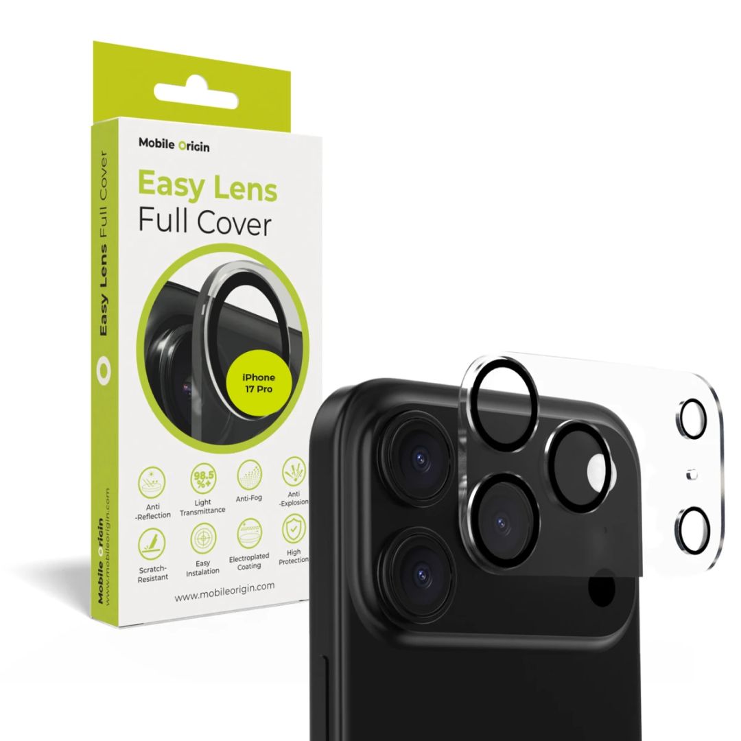 Mobile Origin Easy Lens full cover iPhone 17 Pro Clear