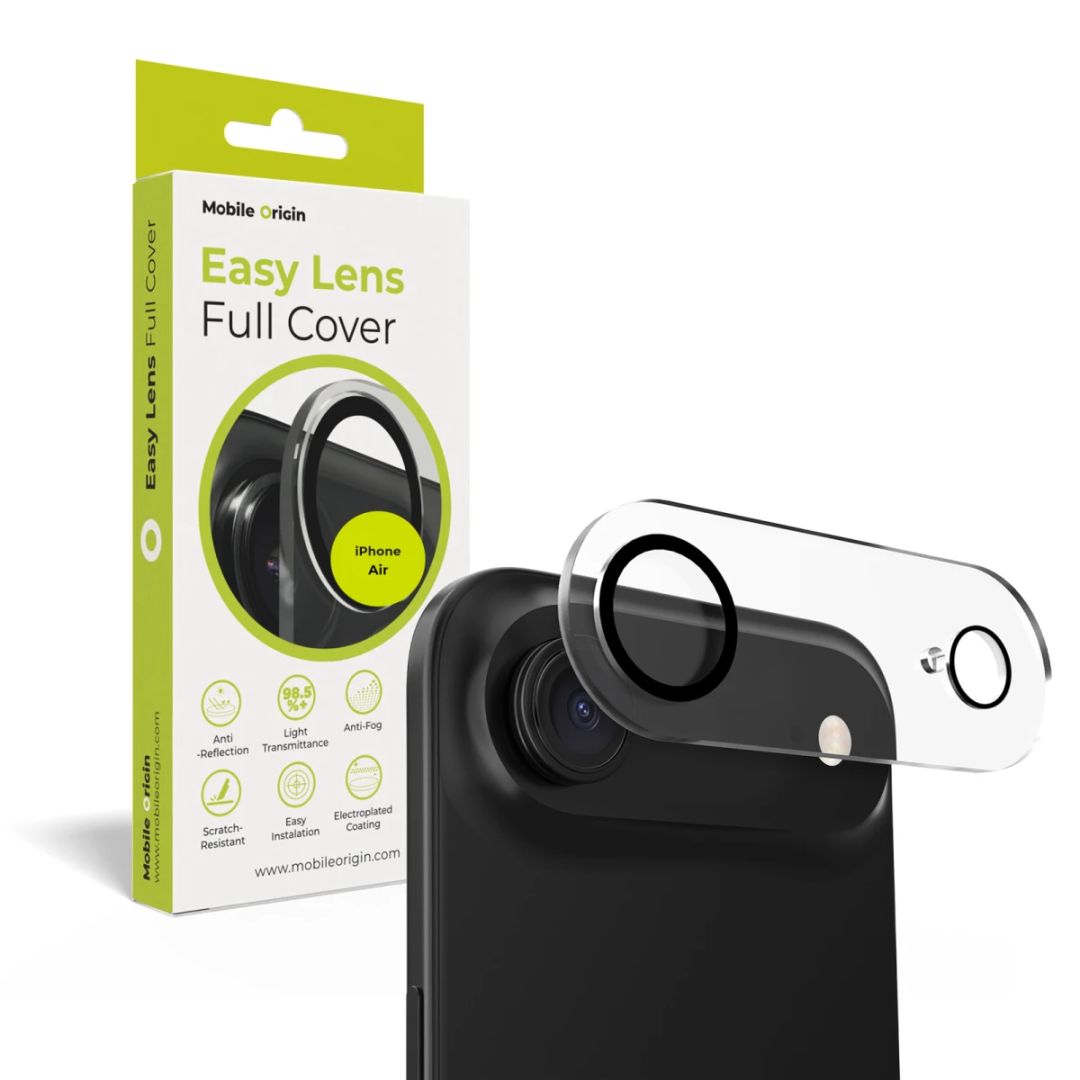Mobile Origin Easy Lens full cover for iPhone Air Clear
