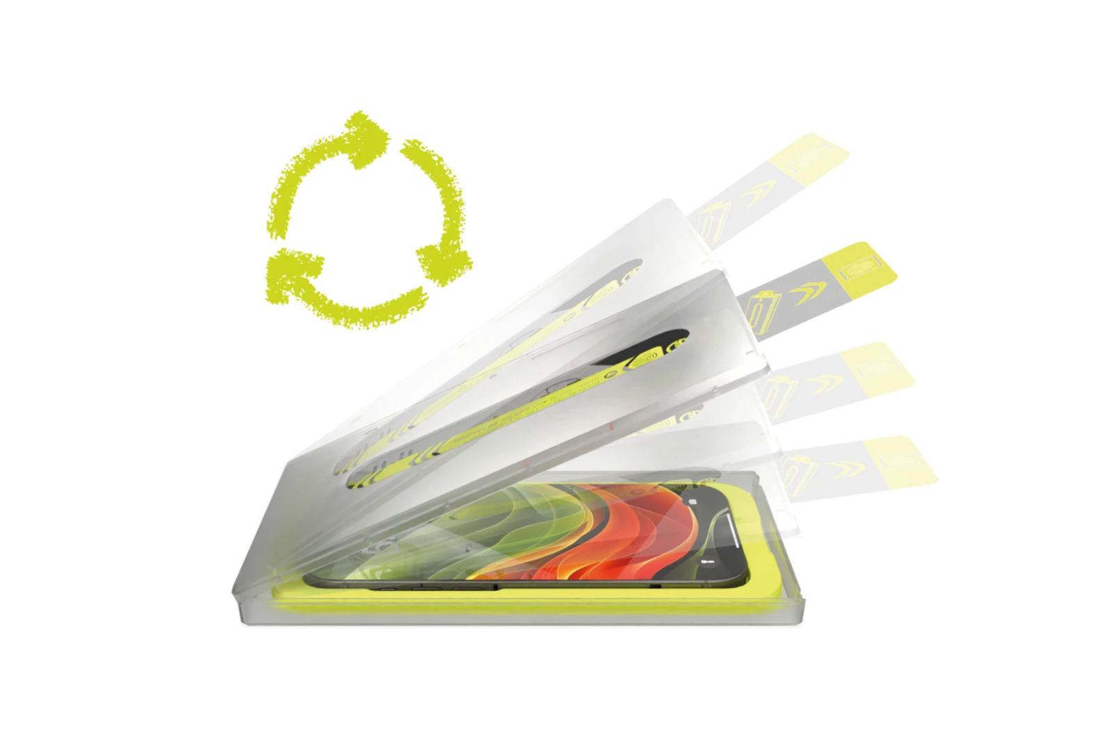 Mobile Origin Screen Guard Privacy with easy applicator for iPhone Air 2Pack