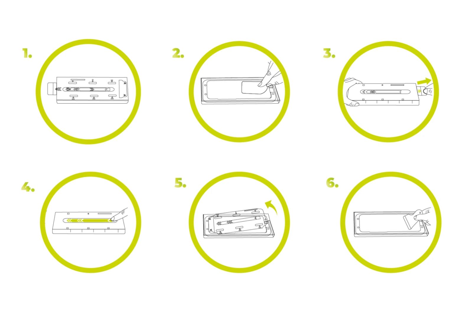 Mobile Origin Screen Guard with easy applicator full coverage for iPhone Air 2Pack Clear