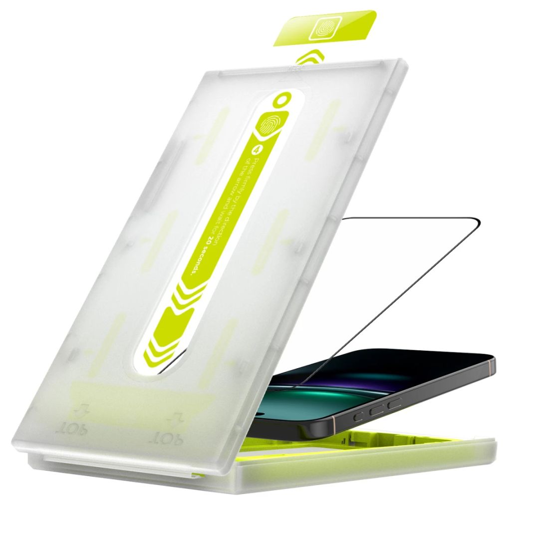 Mobile Origin Screen Guard with easy applicator full coverage for iPhone Air 2Pack Clear