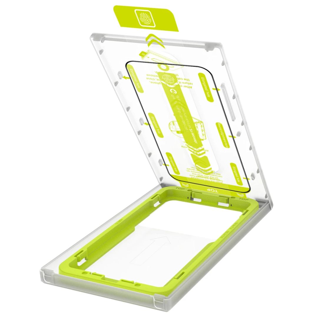 Mobile Origin Screen Guard with easy applicator full coverage for iPhone Air 2Pack Clear