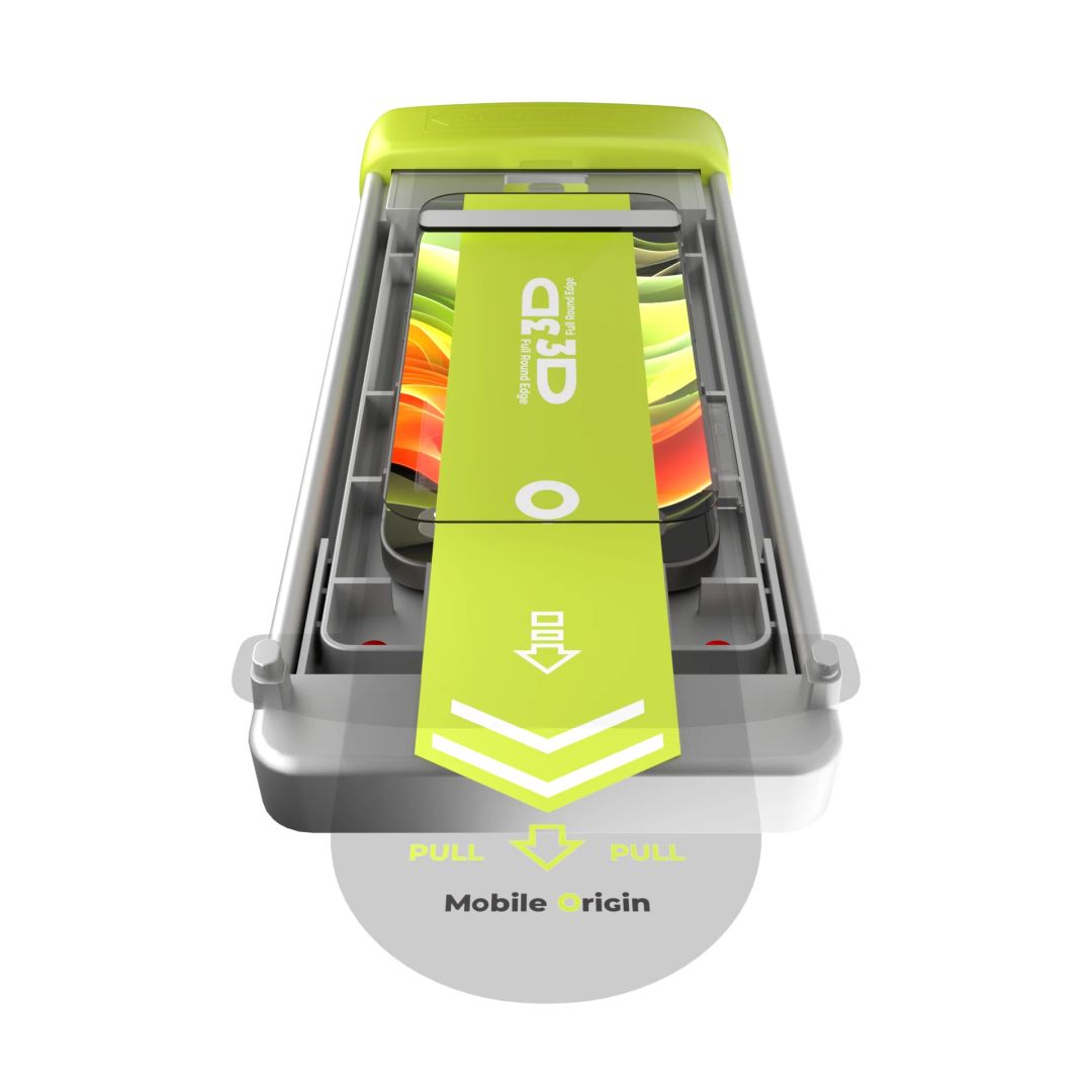 Mobile Origin Screen Guard 3D AR with Applicator Pro for iPhone 16 Pro