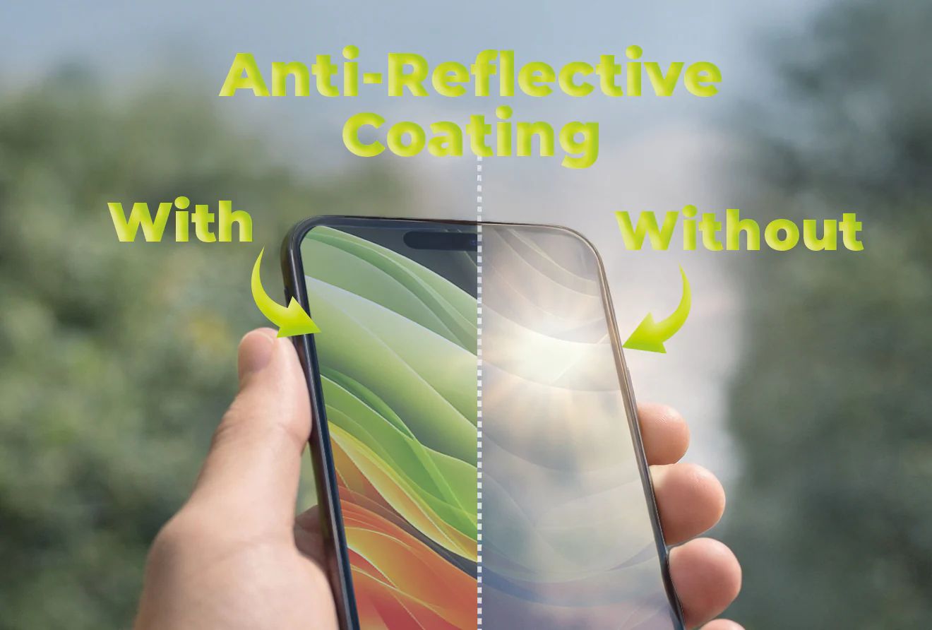 Mobile Origin Screen Guard 3D AR with Applicator Pro for iPhone 16 Pro