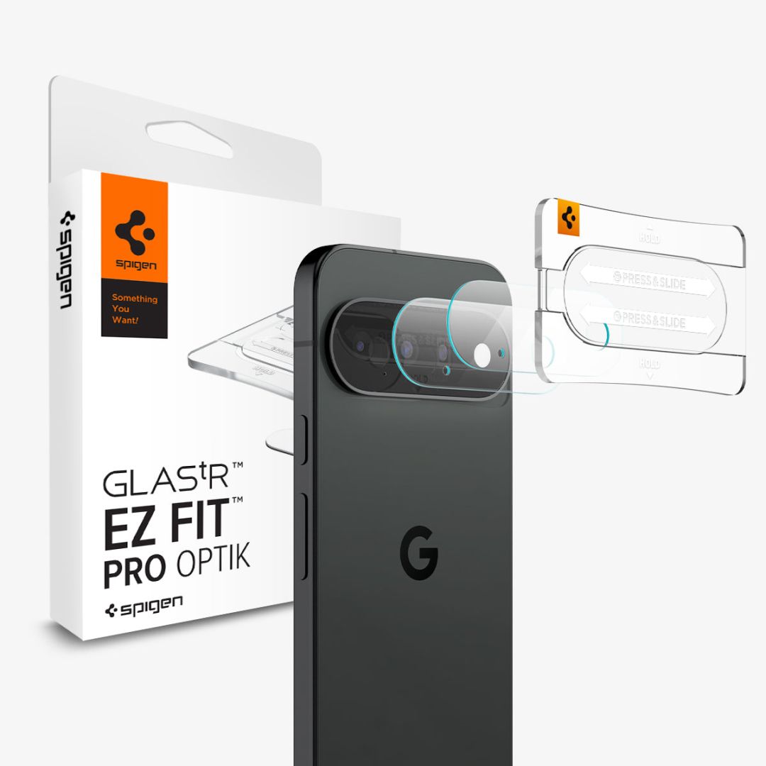 Spigen Glass tR EZ Fit Optik Pro for Google Pixel 11 2 Pack Crystal Clear