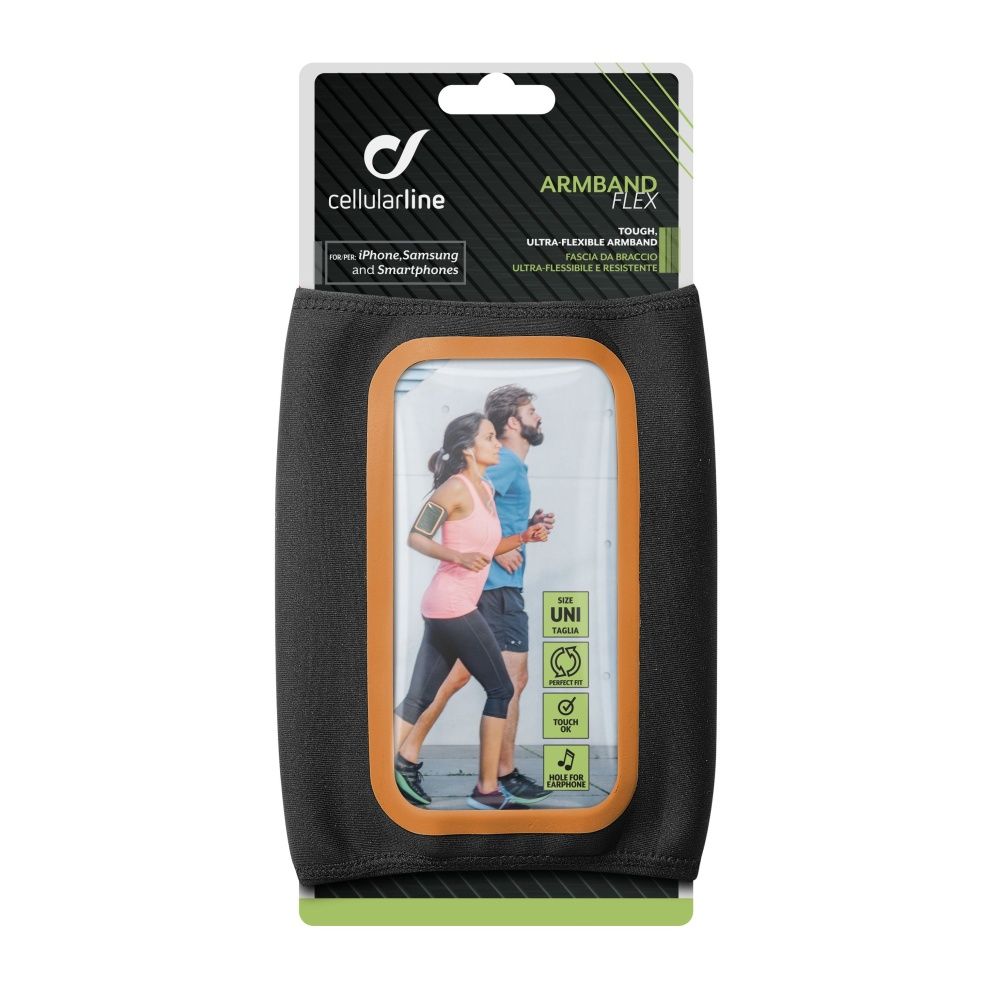 Cellularline Sportluoprene case ARMBAND FLEX SUMMER EDITION up to 5.2