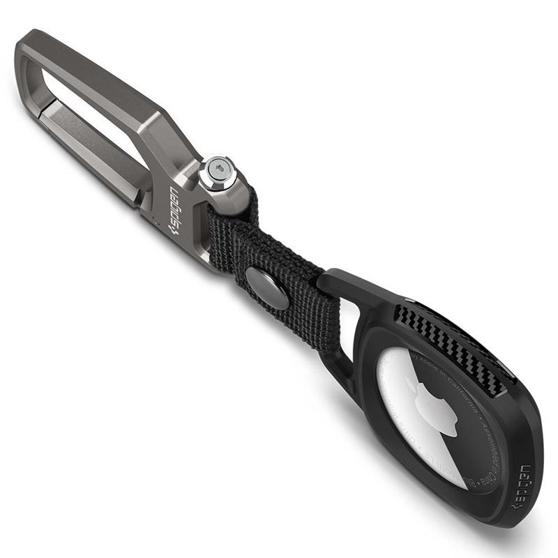 Spigen Rugged Armor, black - Apple AirTag