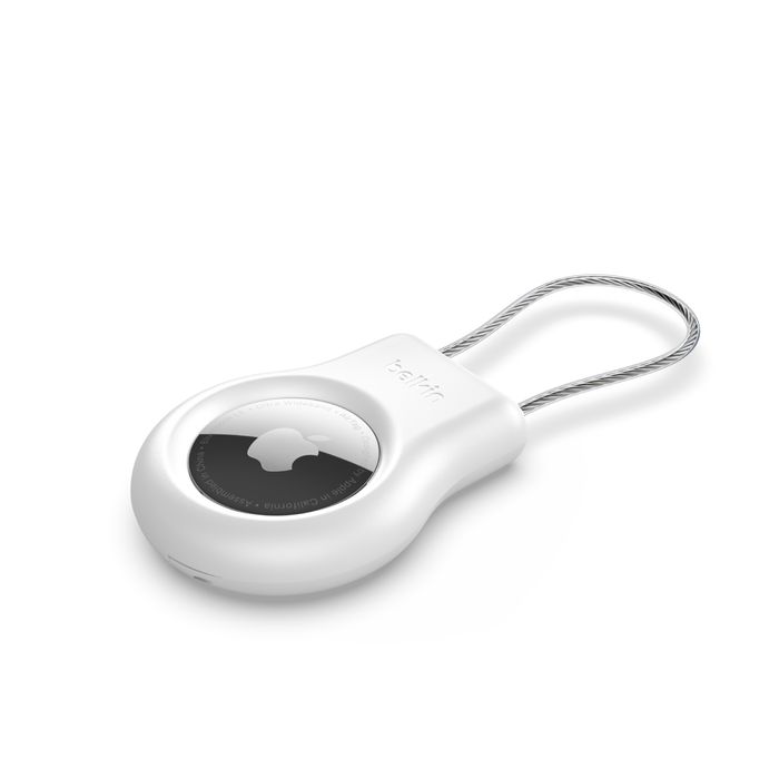 Belkin Secure Holder with Wire Cable for AirTag White