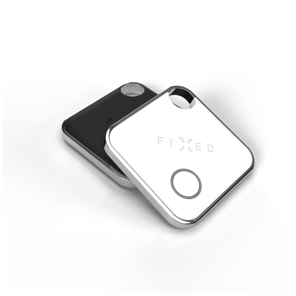 FIXED Tag intelligens helymeghatározó eszköz, Apple Find My applikációval működik,  hat db/csomag, 3x fekete + 3x fehér