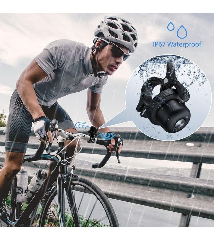 ultron Mibell Bicycle Bell incl. Apple Certified tag Black