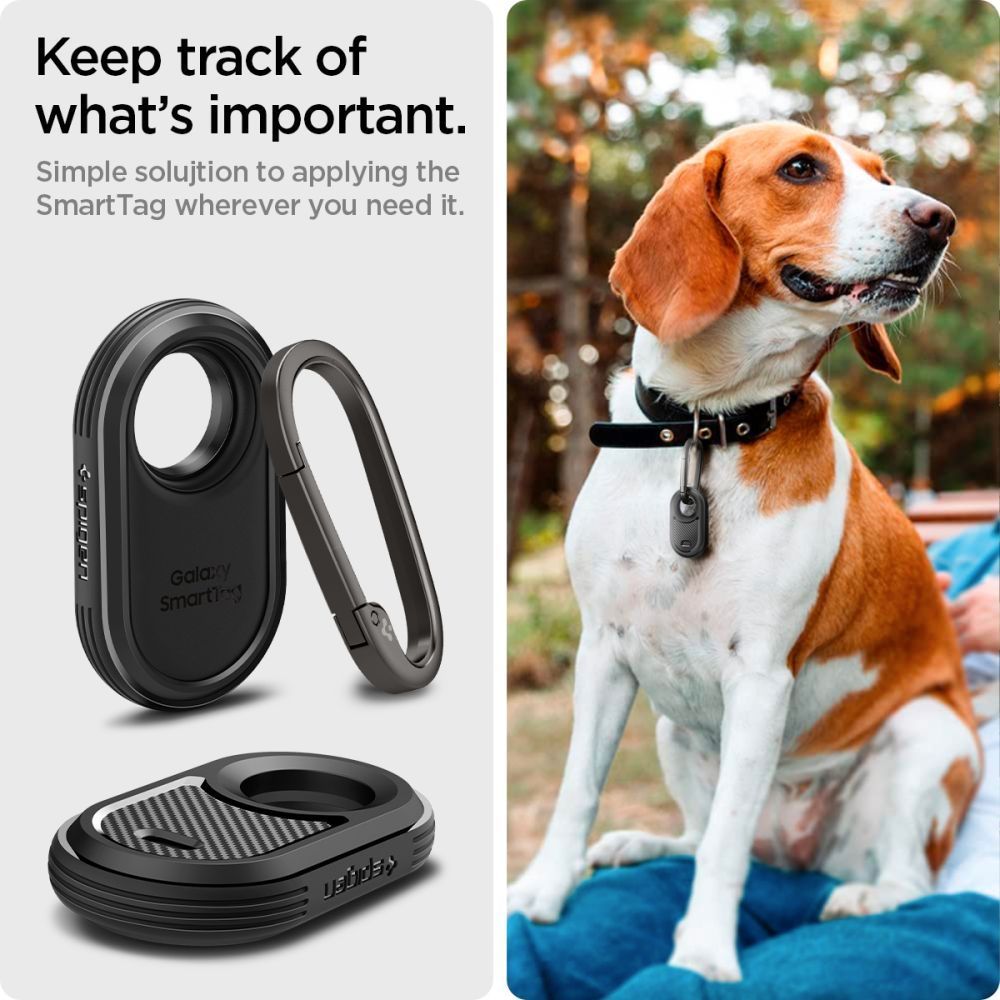 Spigen Rugged Armor Samsung Galaxy Smart Tag 2 2023 Black
