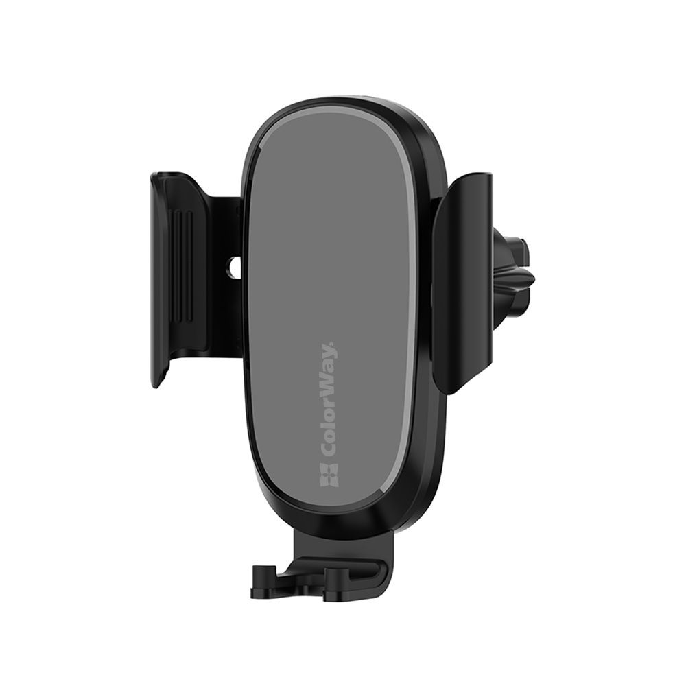 ColorWay Autós tartó veztéknélküli töltő szellőzőrácsra 15W Black