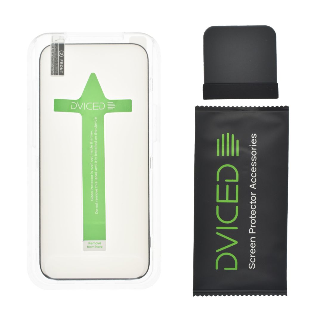 Dviced Tempered glass screen protector edge to edge for iPhone 16 Pro Max with applicator