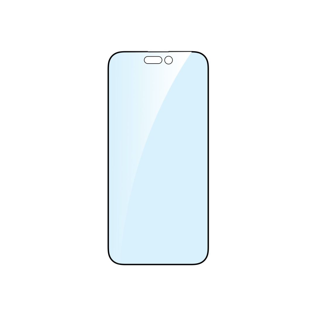 Dviced Anti-blue light tempered glass screen protector edge to edge for iPhone 16 with applicator