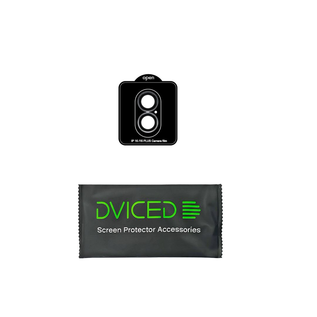 Dviced Tempered glass camera protector for iPhone 16/16 Plus with applicator