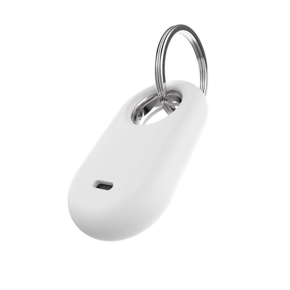 FIXED Silky szilikon tok Samsung SmartTag2-höz, 2x fekete + 2x fehér