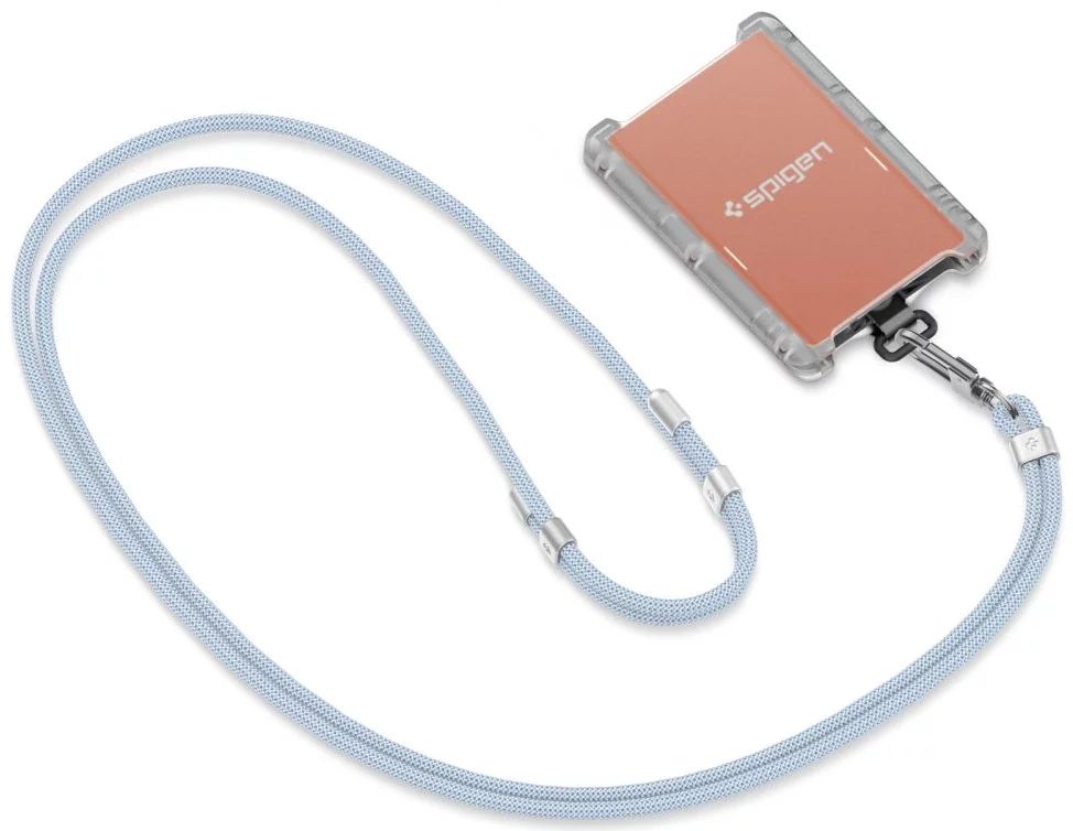Spigen Universal Set 2 (Cross Body Strap 1P + Wrist Strap 1P + ConTag2 1P) Mute Blue