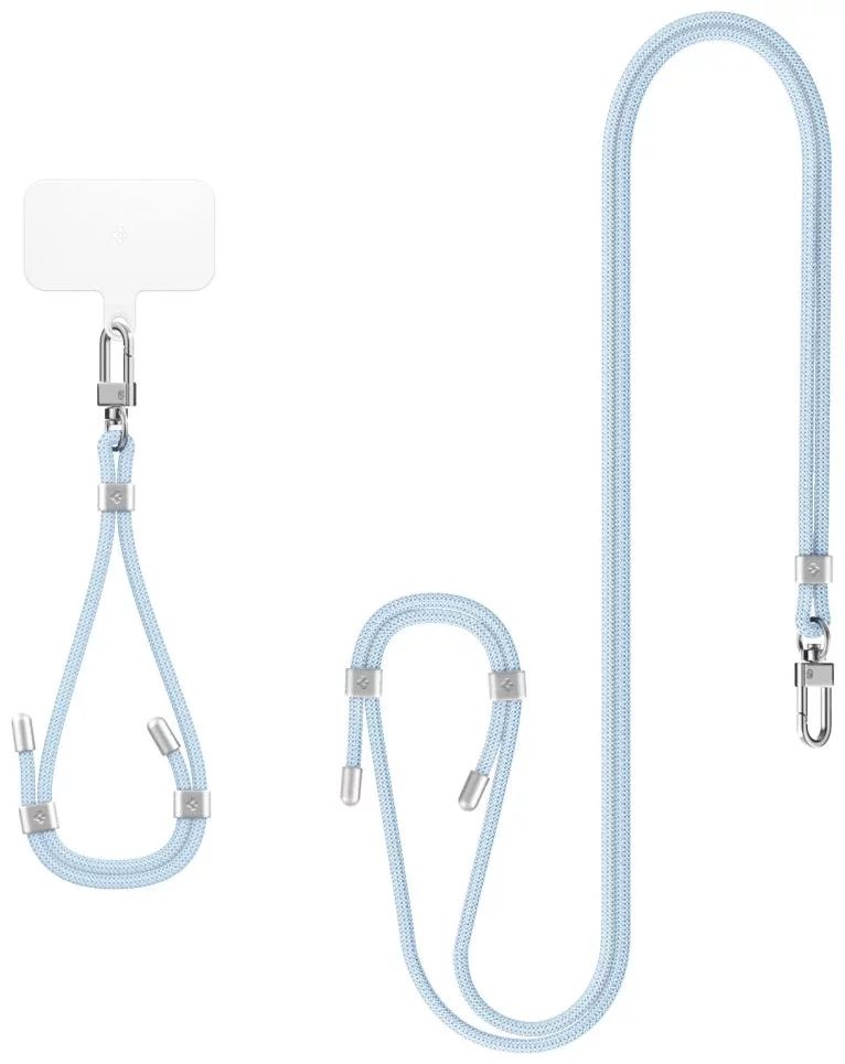 Spigen Universal Set 2 (Cross Body Strap 1P + Wrist Strap 1P + ConTag2 1P) Mute Blue