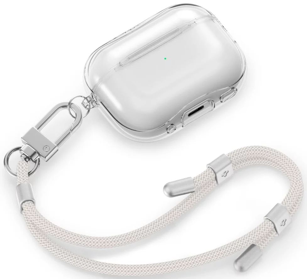 Spigen Universal Set 2 (Cross Body Strap 1P + Wrist Strap 1P + ConTag2 1P) Pearl White