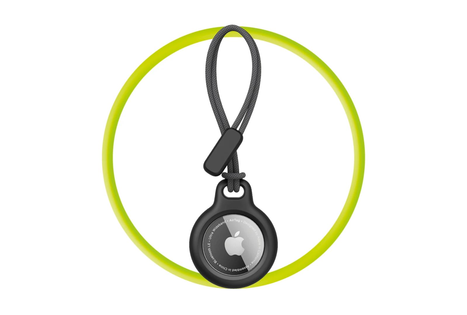 Mobile Origin Airtag Loop Case Holder A1 Black