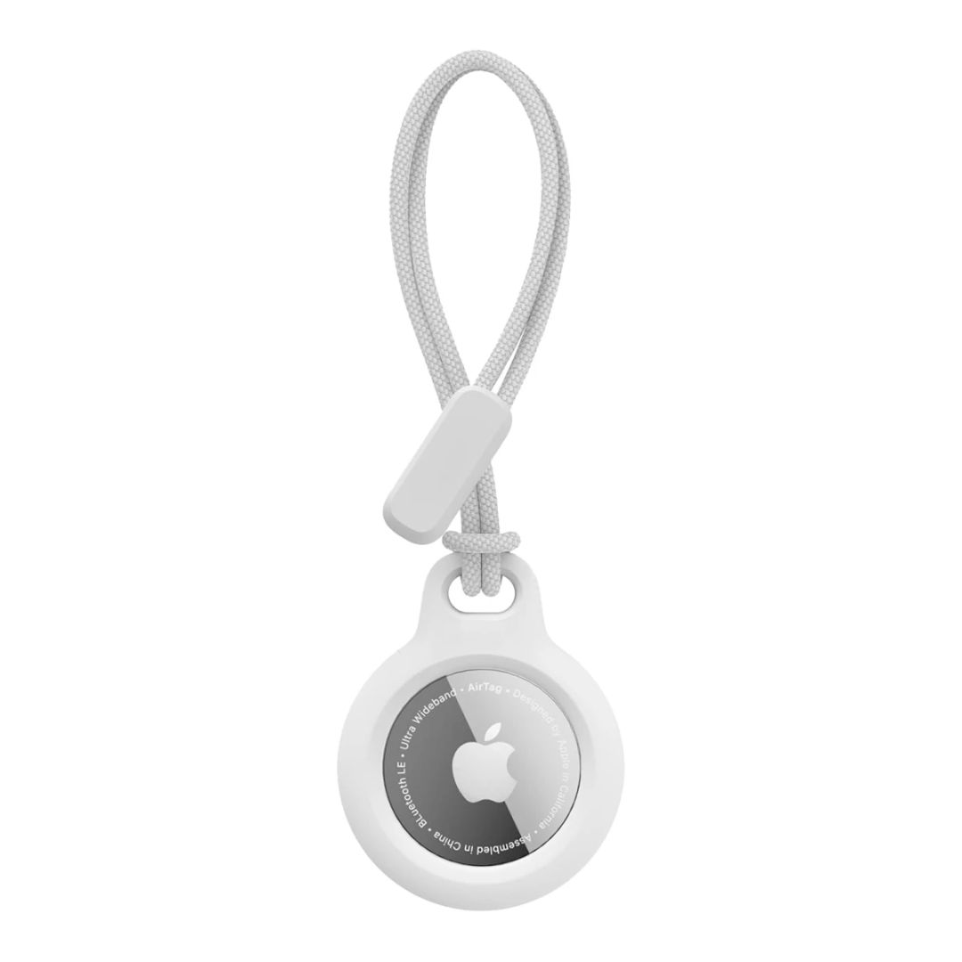 Mobile Origin Airtag Loop Case Holder A1 White
