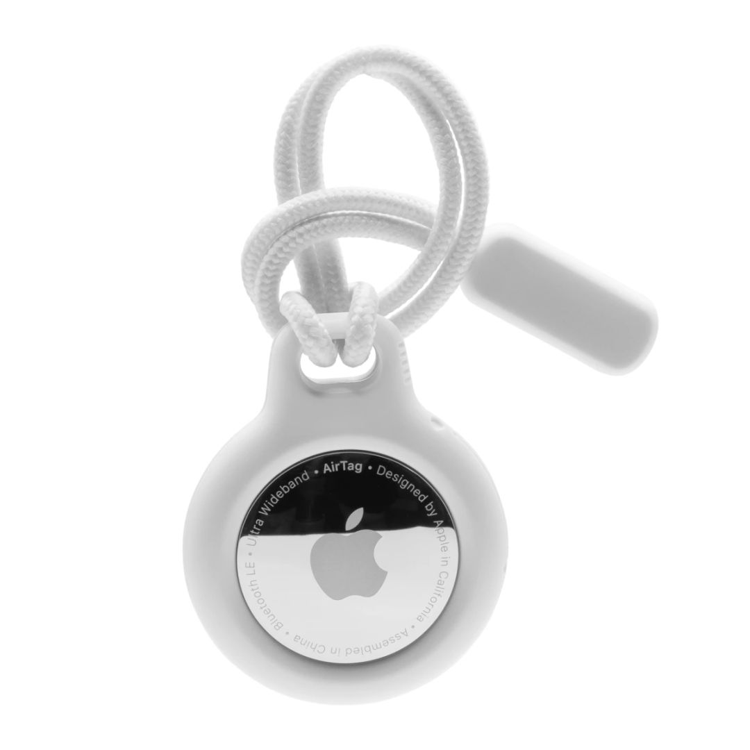 Mobile Origin Airtag Loop Case Holder A1 White