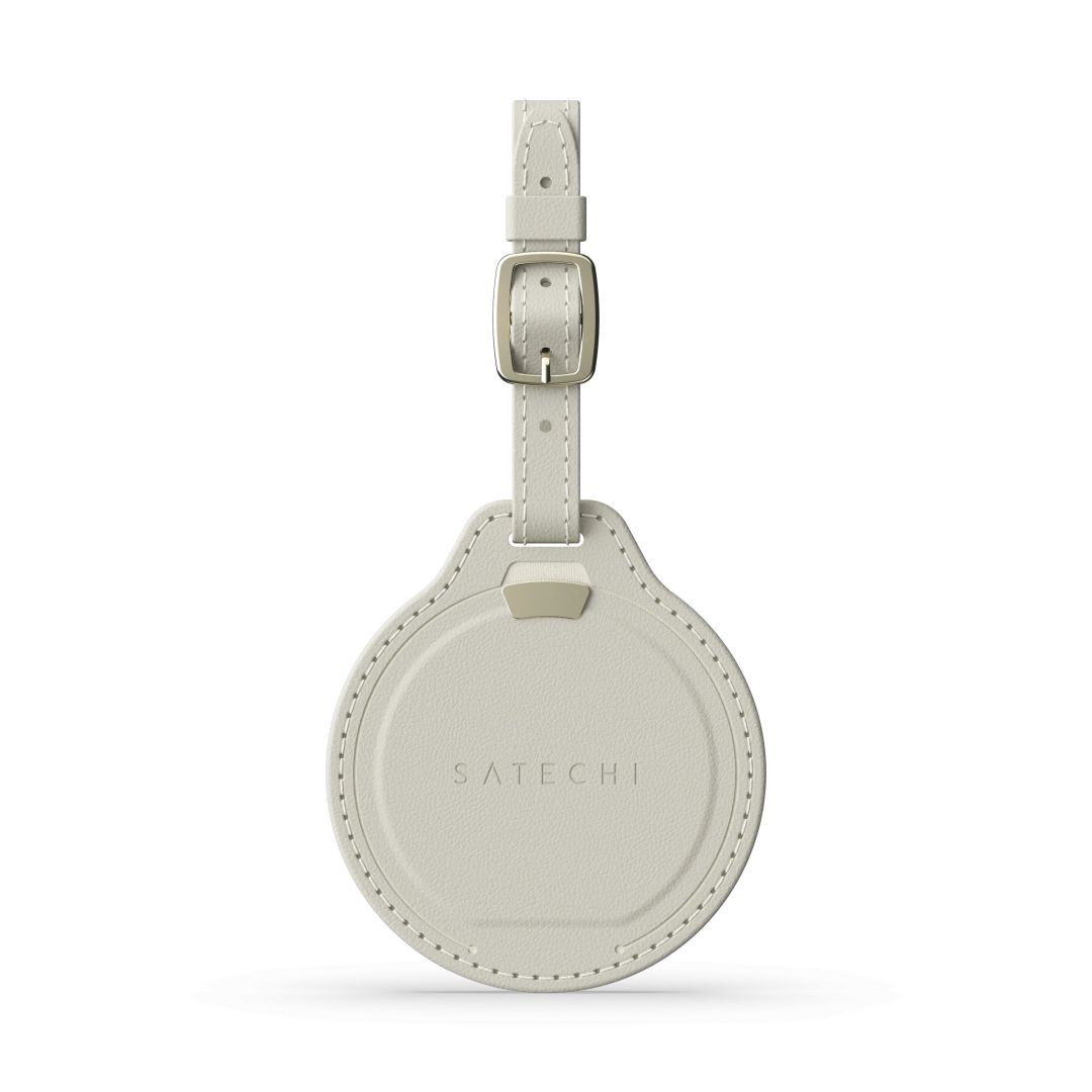 Satechi Vegan-Leather FindAll Luggage Tag Sand