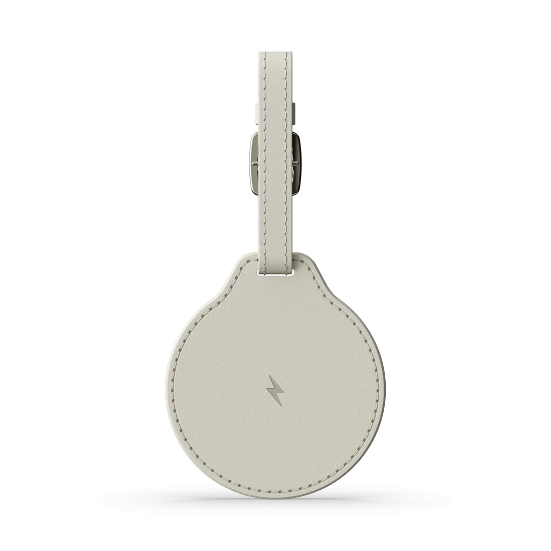 Satechi Vegan-Leather FindAll Luggage Tag Sand