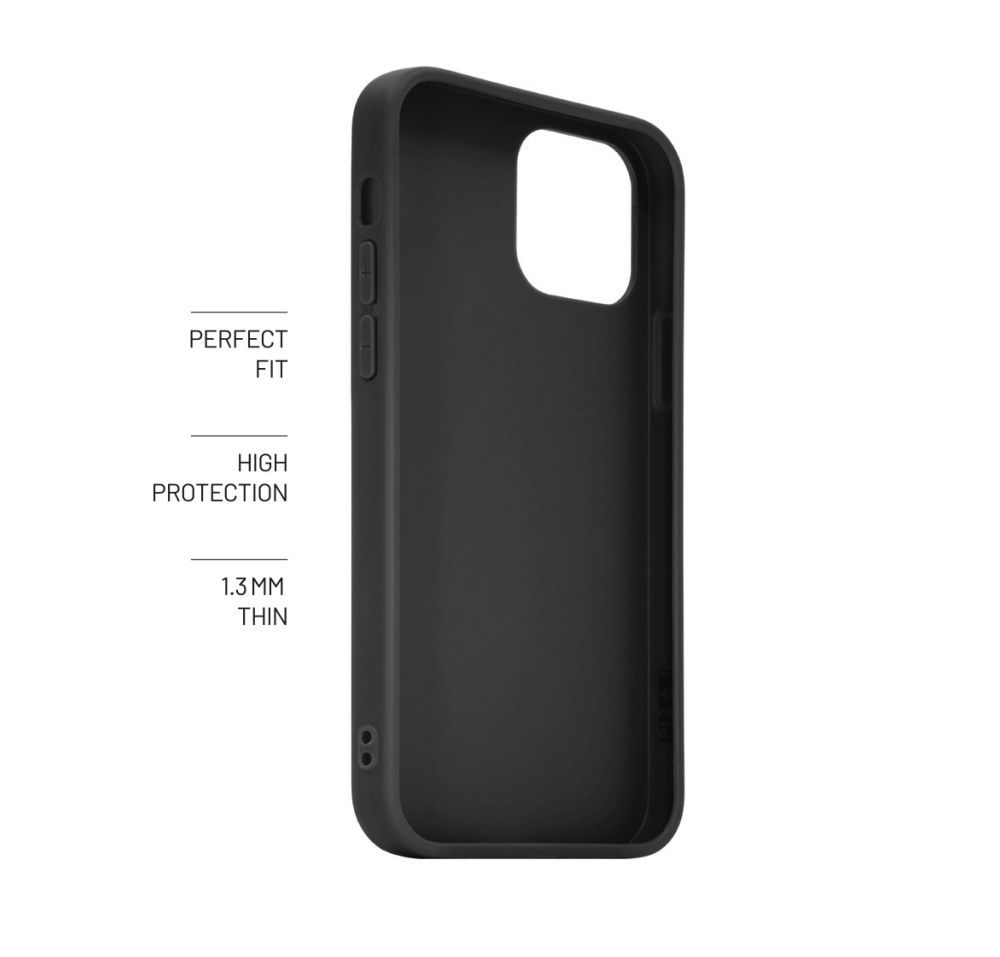 FIXED Story gumirozott telefontok Motorola Moto G34 5G készülékhez, fekete, FIXST-1295-BK