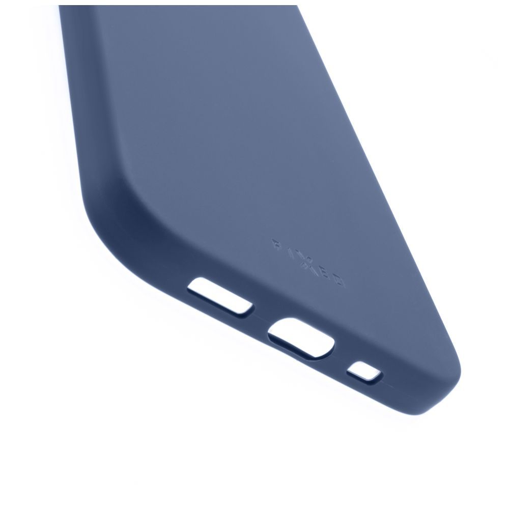 FIXED Story gumirozott telefontok Motorola Moto G04/G24 készülékekhez, kék, FIXST-1293-BL